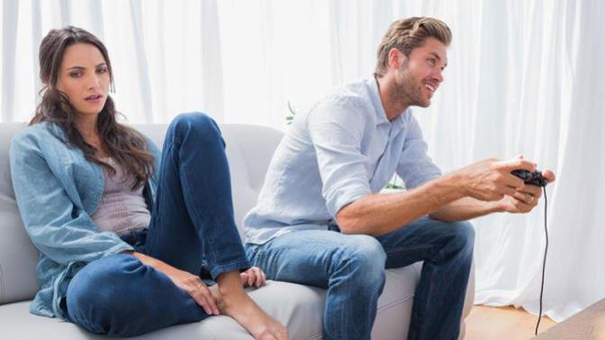 Why do girls get annoyed at their partner when they play video games?