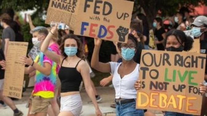 Why are some people so upset about peaceful protests?