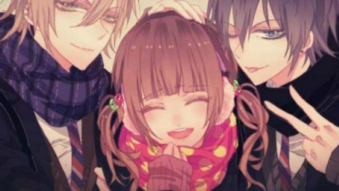 2 guys 1 girl relationship?