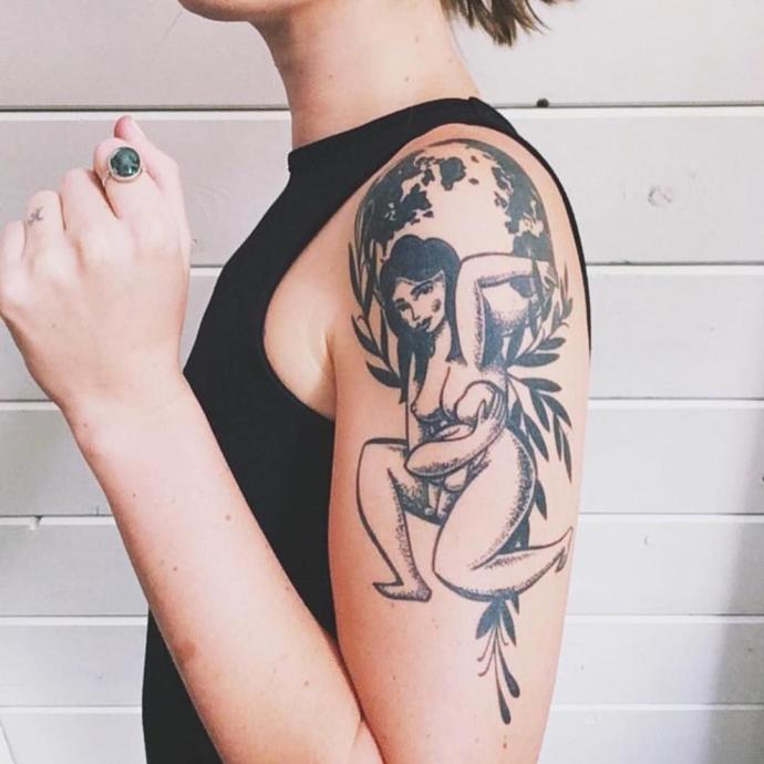 Girls, what are your thoughts on breastfeeding tattoos?