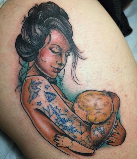 Girls, what are your thoughts on breastfeeding tattoos?