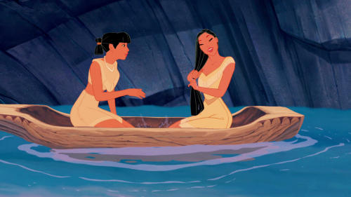 Pocahontas and Nakoma, both very beautiful and sexy and attractive