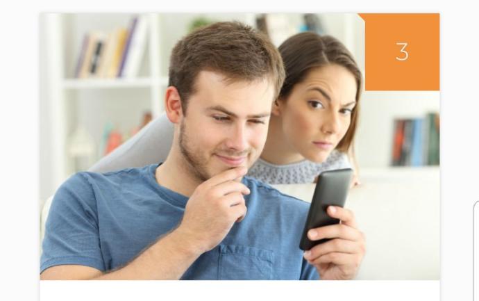 Why does my spouse snoop on my phone?