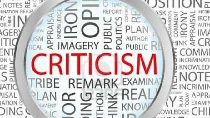 Do you think many people have forgotten that criticism and “hate speech” are not synonymous?