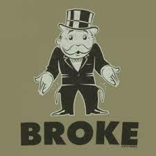 Living in America there is no excuse being broke agree or disagree?