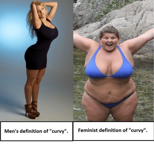 What do you consider as curvy in women?