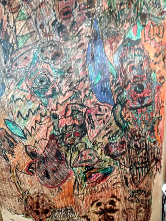 Is the crazy? Or is this art?