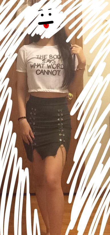Any top suggestions for skirt (NOT rate my body)?