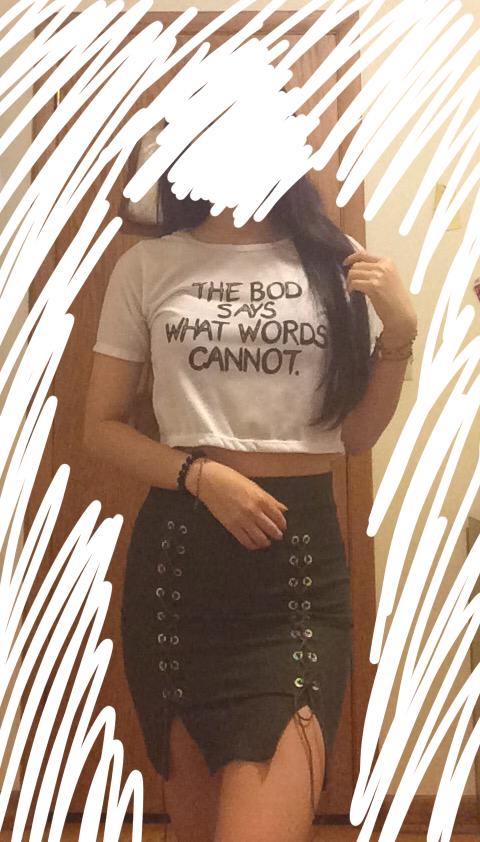 Any top suggestions for skirt (NOT rate my body)?