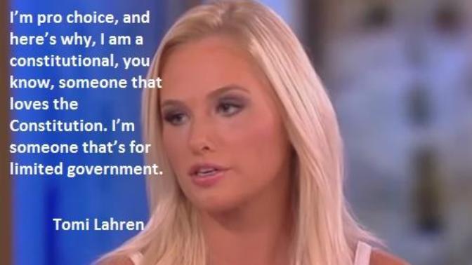 Is Tomi Lahren really a Republican?