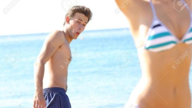 Going to the beach on a second date a red flag?