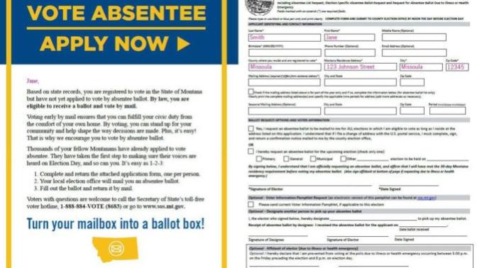 Why does media continue to lie about Mail in Ballots?