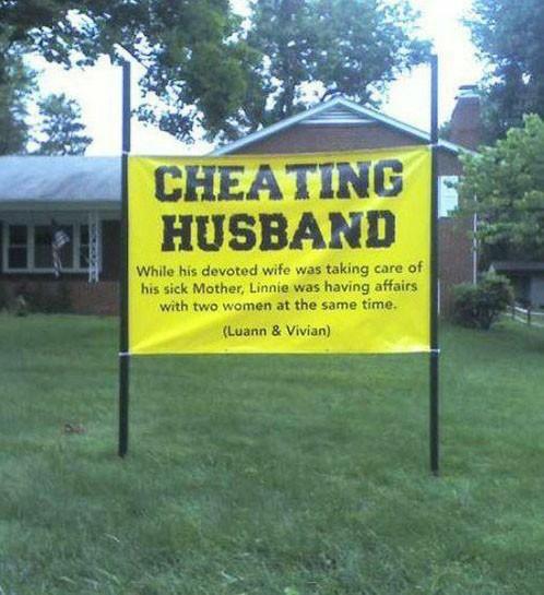 Have you ever been cheated? How did you find out and what did you do?