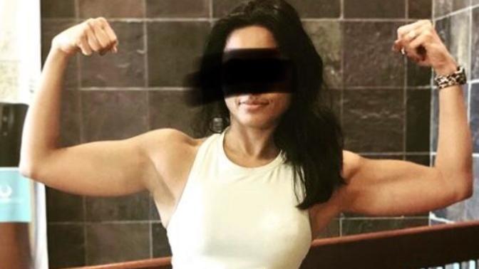 Does she look really buff for an Indian girl?