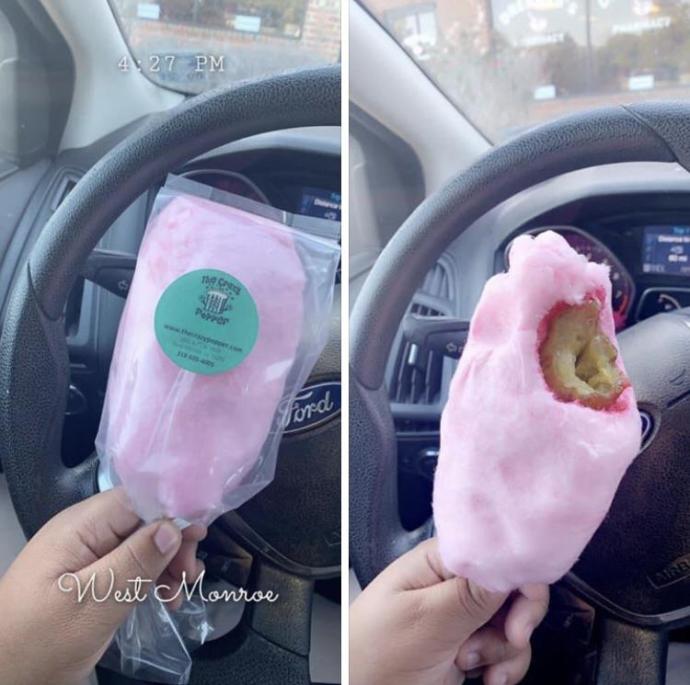 Would you eat a cotton candy pickle?