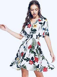 SKATER DRESS W/ flower design: Which 1 of these dresses do you like Best? Which of these dresses do you absolutely dislike?