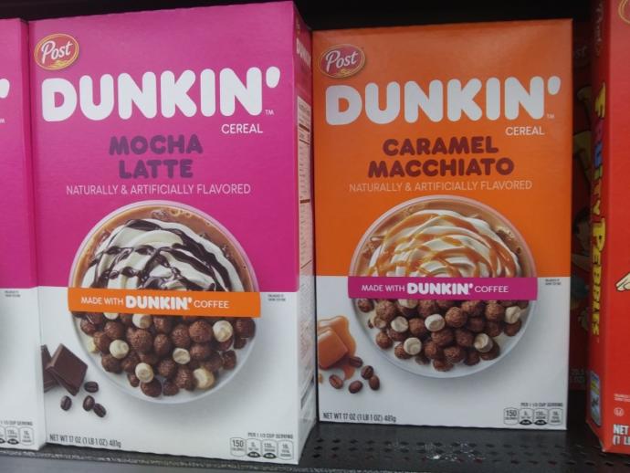 What do you think of dunkin coffee cereal?