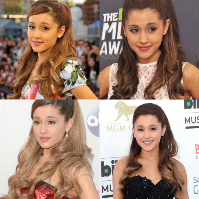 Which version of Ariana Grandes ponytail is the best?
