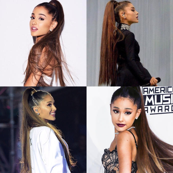 Which version of Ariana Grandes ponytail is the best?