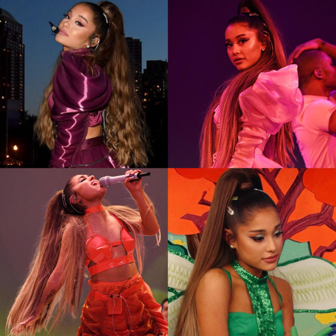 Which version of Ariana Grandes ponytail is the best?