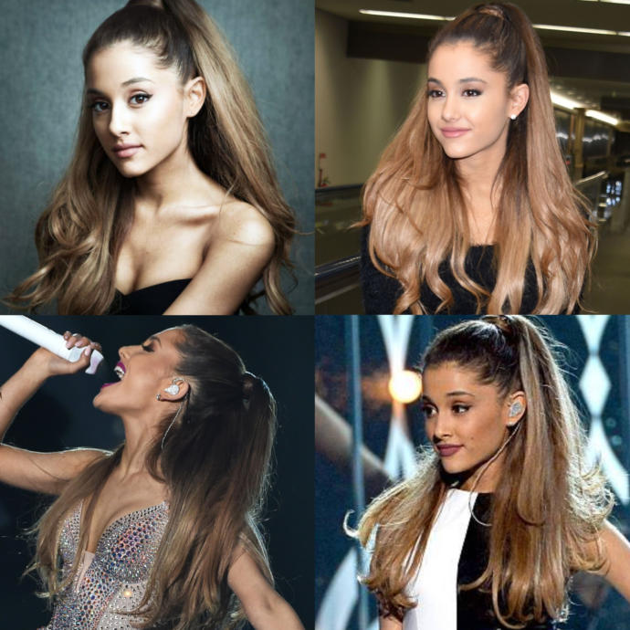 Which version of Ariana Grandes ponytail is the best?