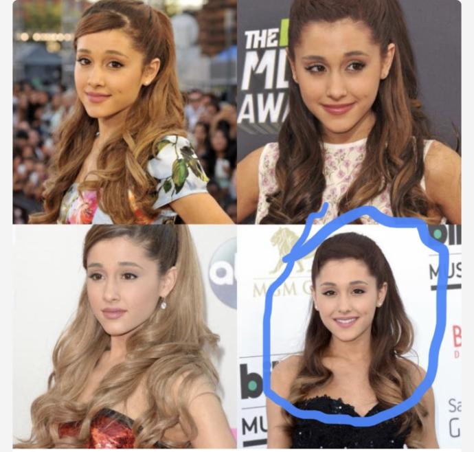 Which version of Ariana Grandes ponytail is the best?