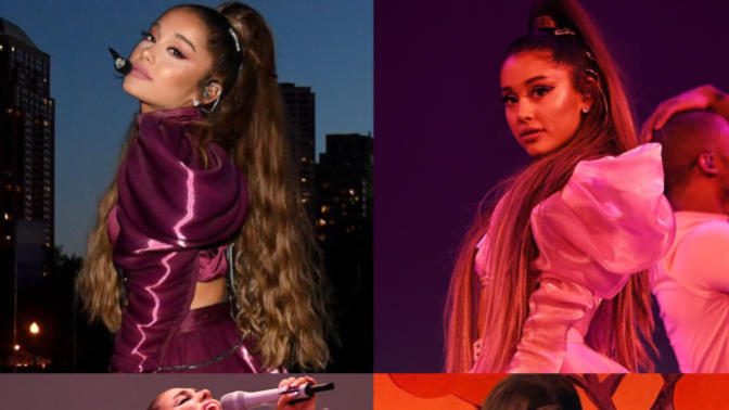 Which version of Ariana Grandes ponytail is the best?
