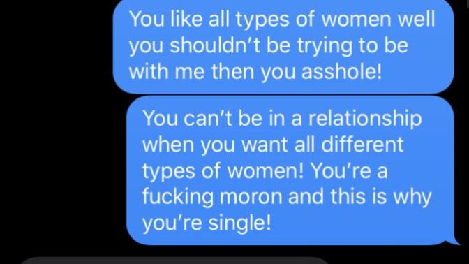 Why is this guy lying about liking me and about me being his type?