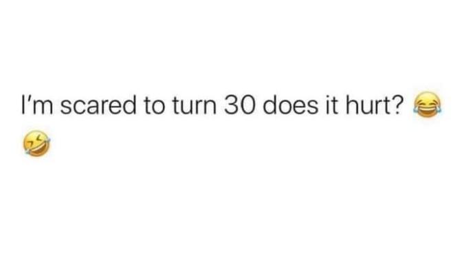How does it feel turning 30?