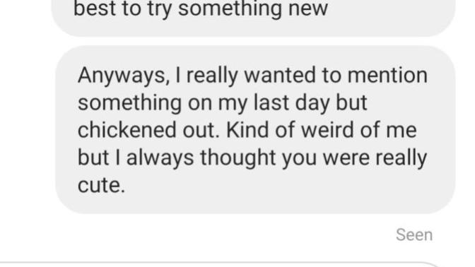 I was infatuated with a ex co-worker and now he won't respond to my text, why?