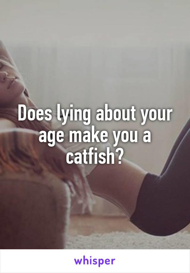 Are you okay with finding out the person you are seeing lied about their age?