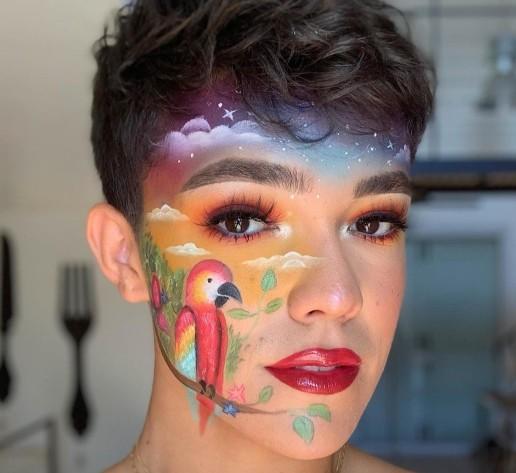 Are you for or against men who wear makeup?