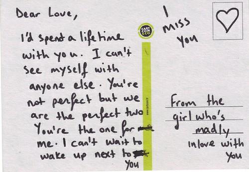 What do you think of writing love letters and sending them snail mail for long distance relationships to add to the romance?