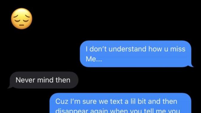 Why does my ex tell me she misses me but won’t see me?