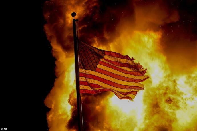What do you think of BLM burning looting, rioting in Wisconsin?