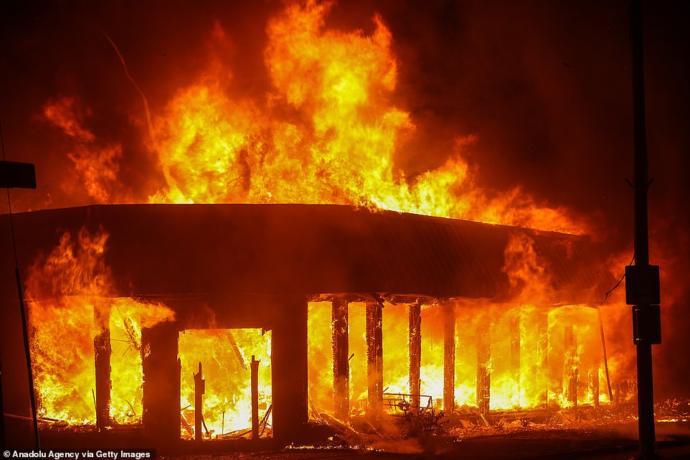 What do you think of BLM burning looting, rioting in Wisconsin?