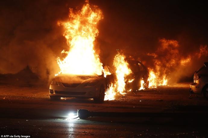 What do you think of BLM burning looting, rioting in Wisconsin?