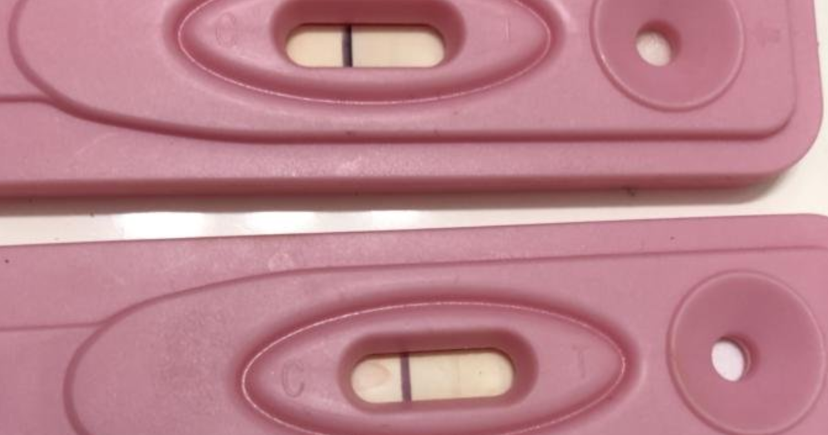 Girls, I took a pregnancy test last night. The result was negative