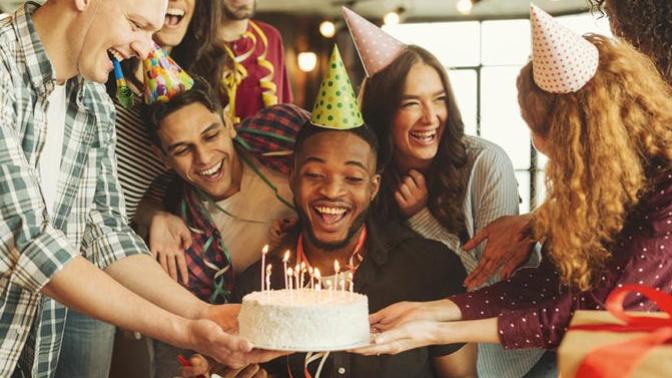 Did you ever stop throwing birthday parties? At what age?