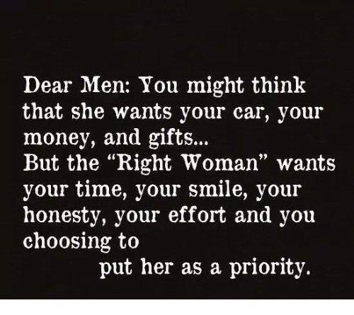 If men have responsibilities towards women... then what are the responsibilities of women towards men?