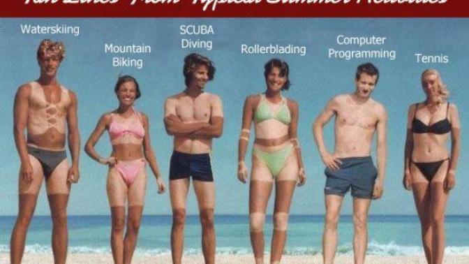 Have you had any terrible tan lines?