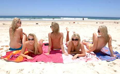 The Bi-Girls Topless, Clothing Optional, Beach Club... anyone want to join? ... lol