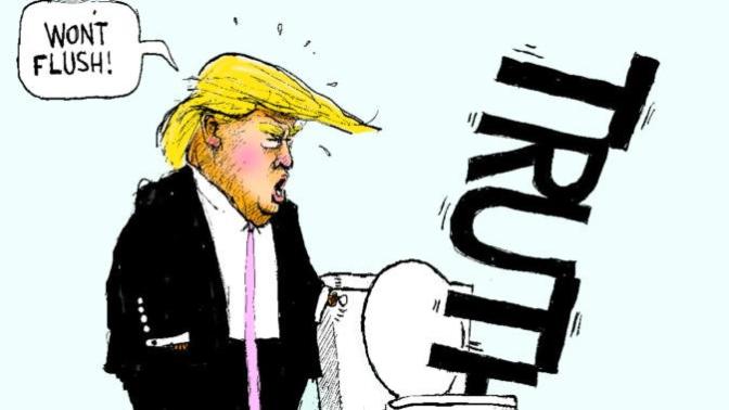 Why did Trump in his speech talk as if he is not president and promised all the same he did 2016?