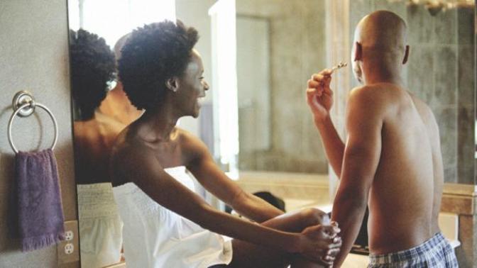 Who is better at shaving, men or women?