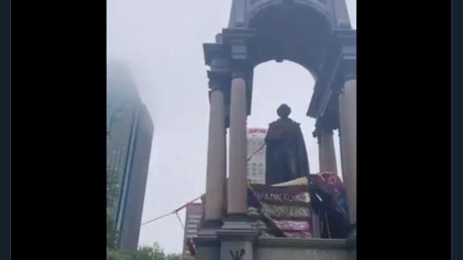 Well... the bastards took down the John A MacDonald statue in Montreal. Should we cut Quebec loose once and for all?