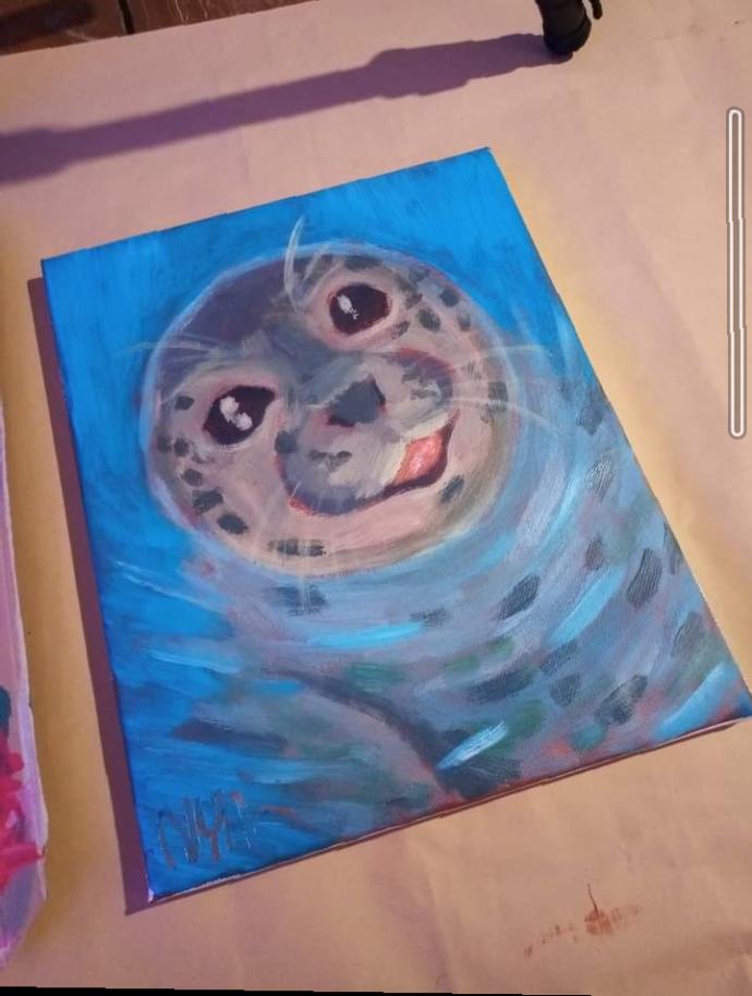 What do you think of my paintings?