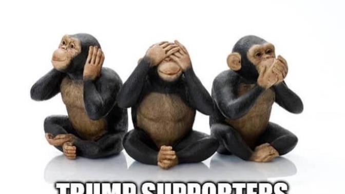 So which one was he - See No Evil, Do No Evil, Speak No Evil, Hear No Evil - Or follow his boss blindly?