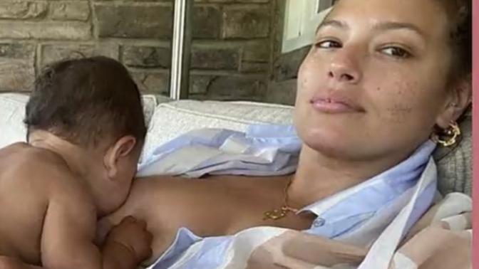 Do you think it’s inappropriate for Ashley graham to post a pic on instagram of her breastfeeding her baby?