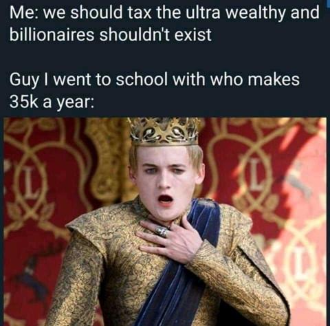 Should we tax super rich people who dont work for their money?