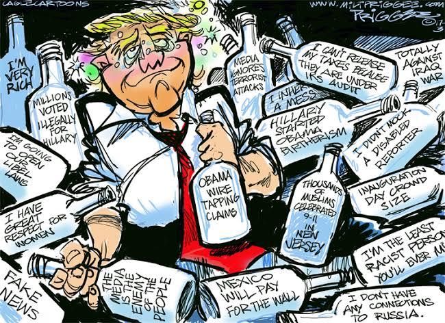Do you think Trump has a drinking problem?